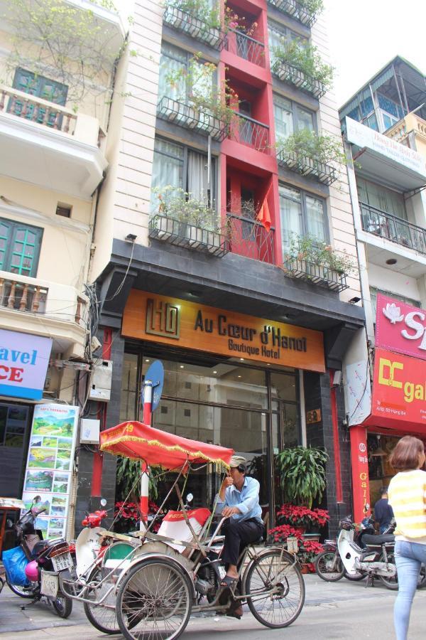 Au Coeur D'Hanoi Boutique Hotel Buitenkant foto