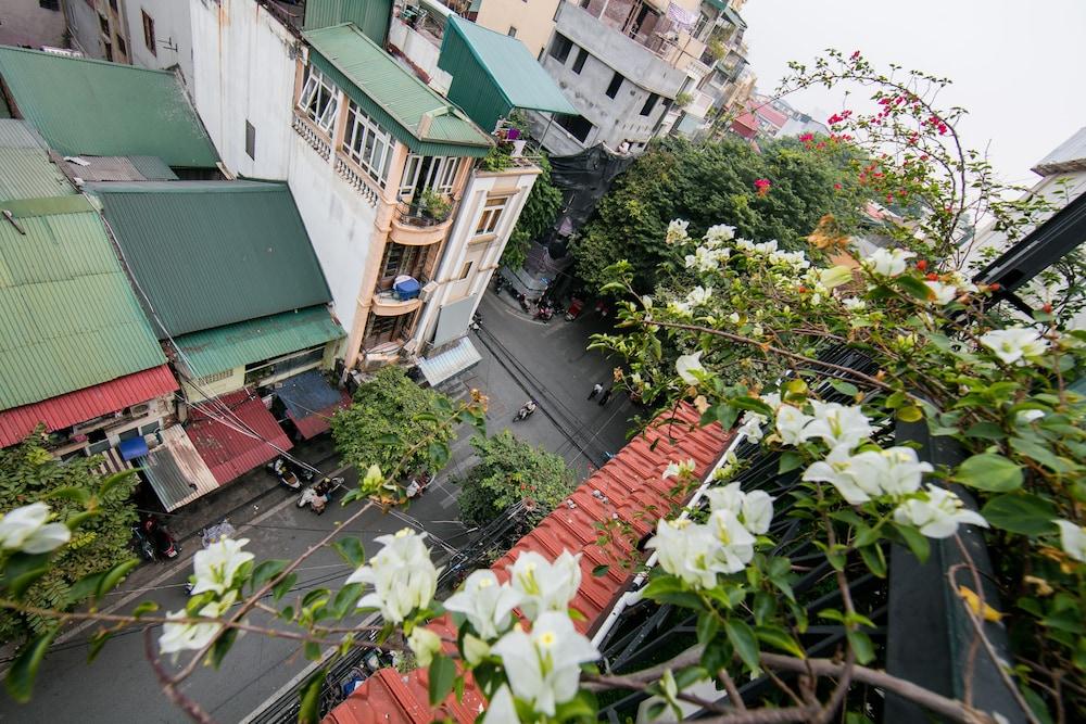 Au Coeur D'Hanoi Boutique Hotel Buitenkant foto